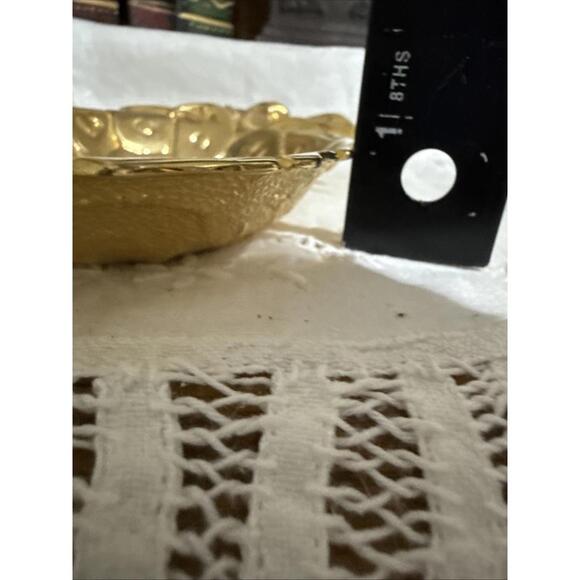 VTG Solid Brass Pineapple Trinket, Keys, Pocket Change Dish 6.5” Colonial - Picture 7 of 7